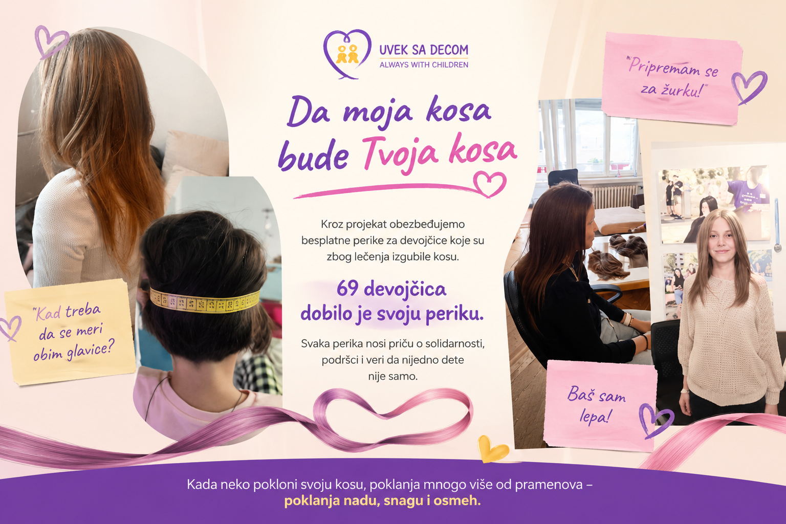 Da moja kosa bude Tvoja kosa